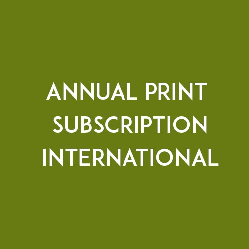 Annual Print Subscription (Intl)