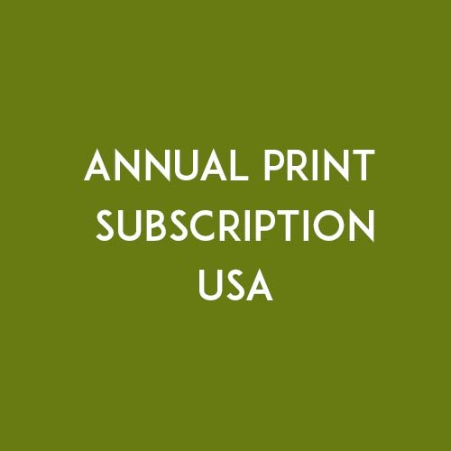 Annual Print Subscription (USA)