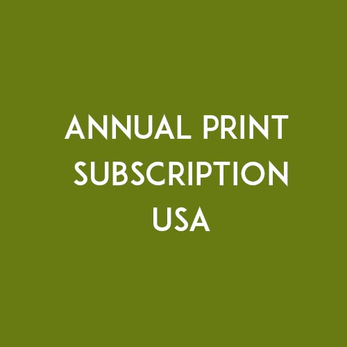 Annual Print Subscription (USA)